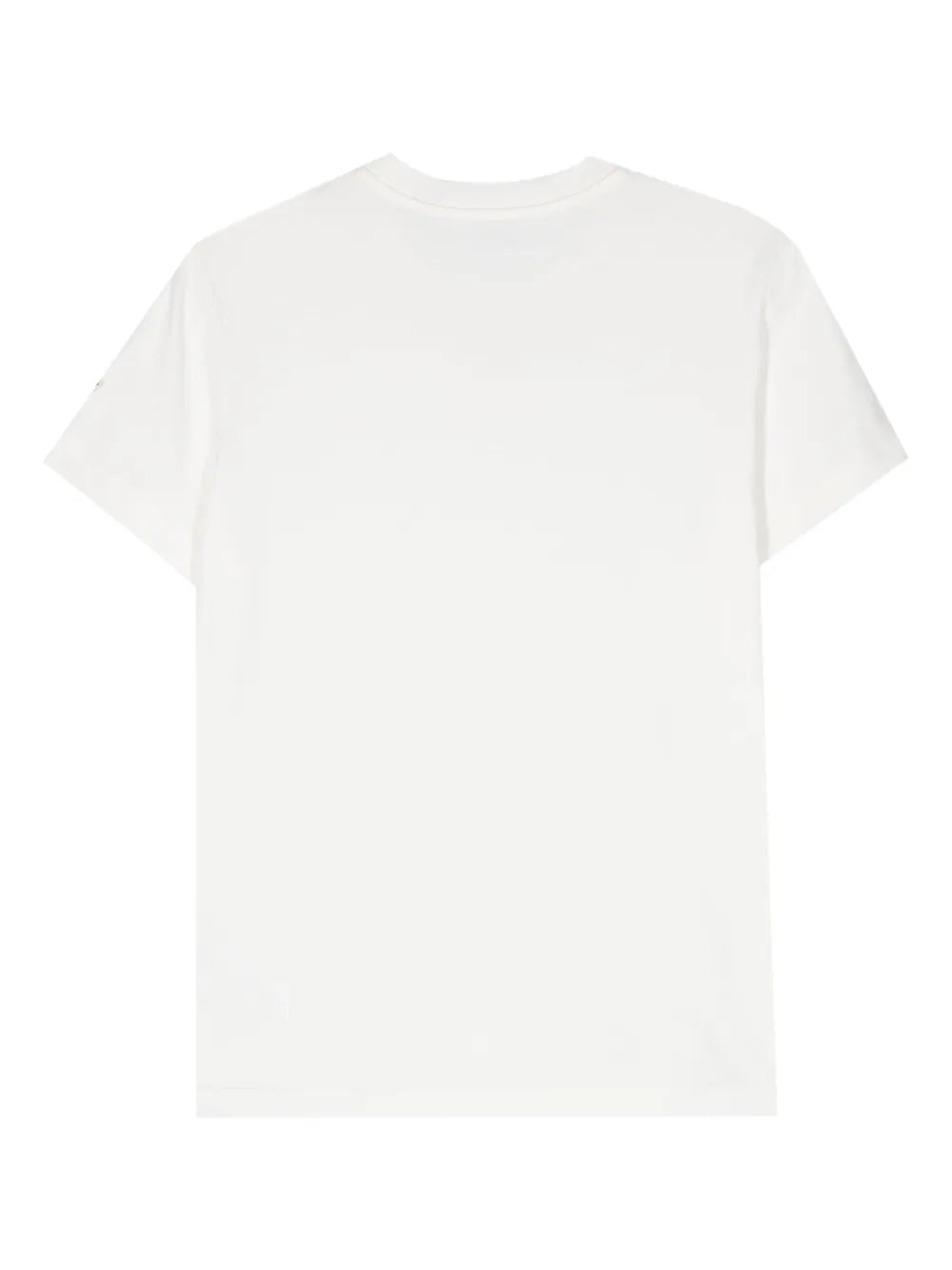 MONCLER - T-shirt en coton à ornements strassés