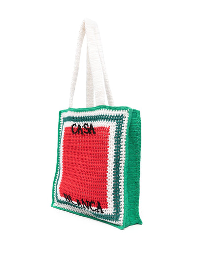 CASABLANCA : Sac cabas Atlantis en crochet