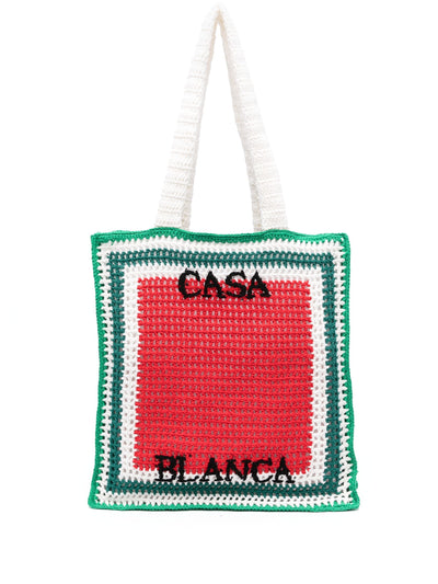 CASABLANCA : Sac cabas Atlantis en crochet