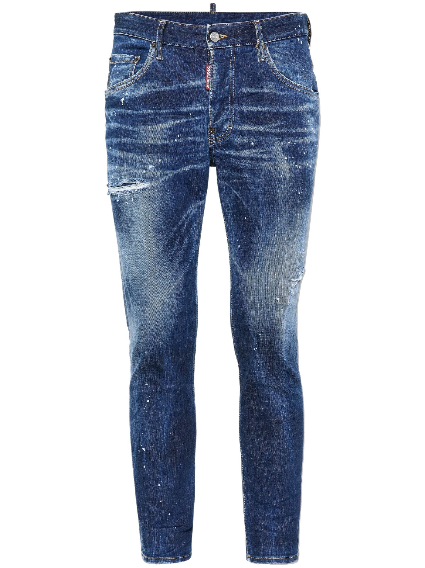 DSQUARED2 - Jean Skinny à effet usé