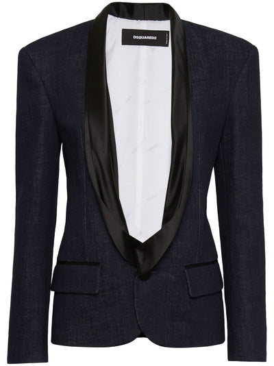 DSQUARED2- Blazer à col châle