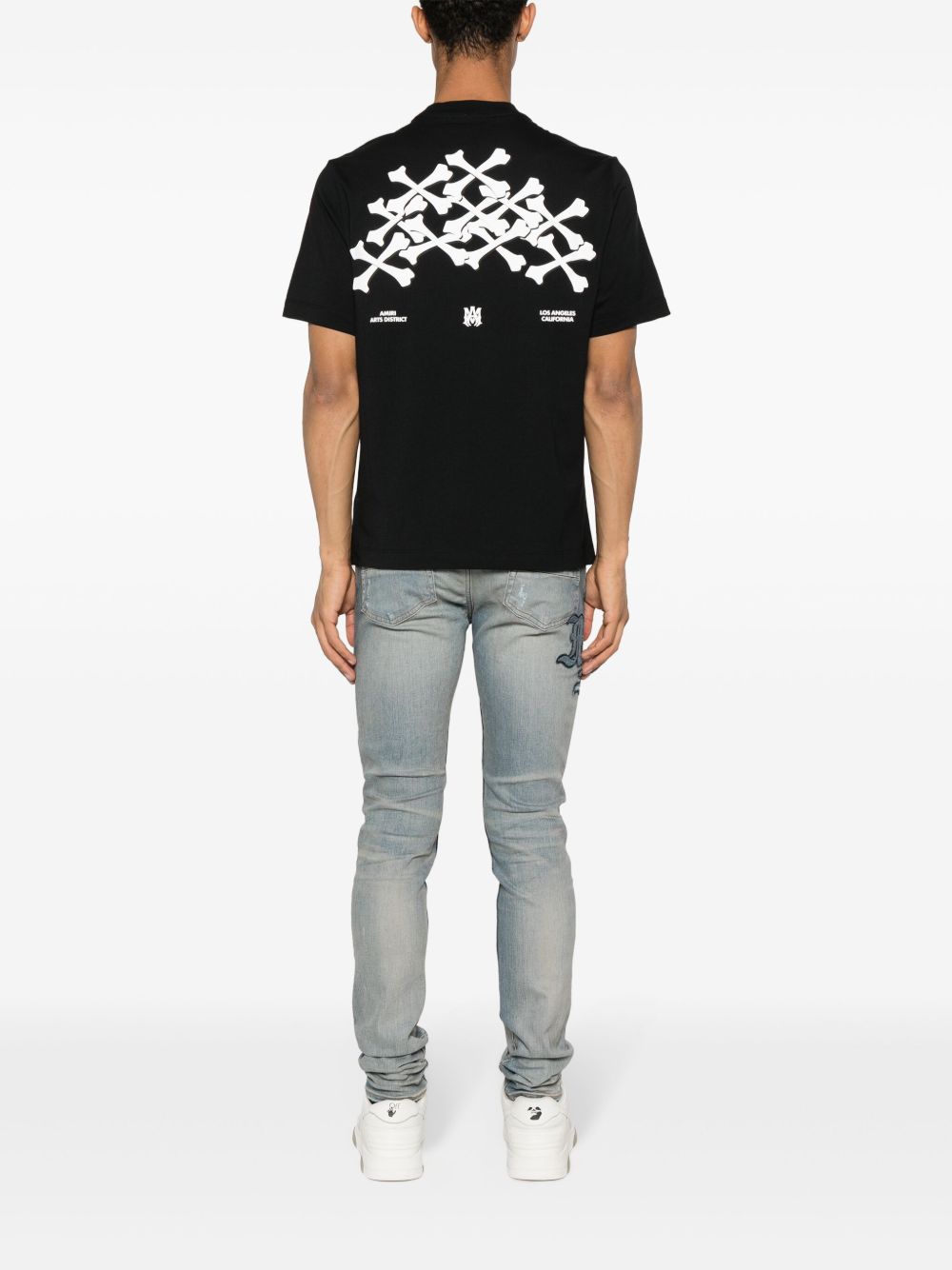 AMIRI - Bones Stacked Tee