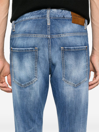 DSQUARED2 - Jean bleu clair slim skater