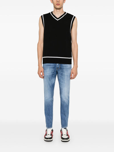 DSQUARED2 - Jean bleu clair slim skater