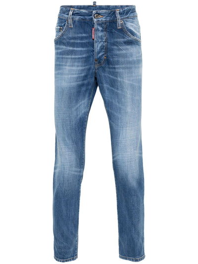 DSQUARED2 - Jean bleu clair slim skater