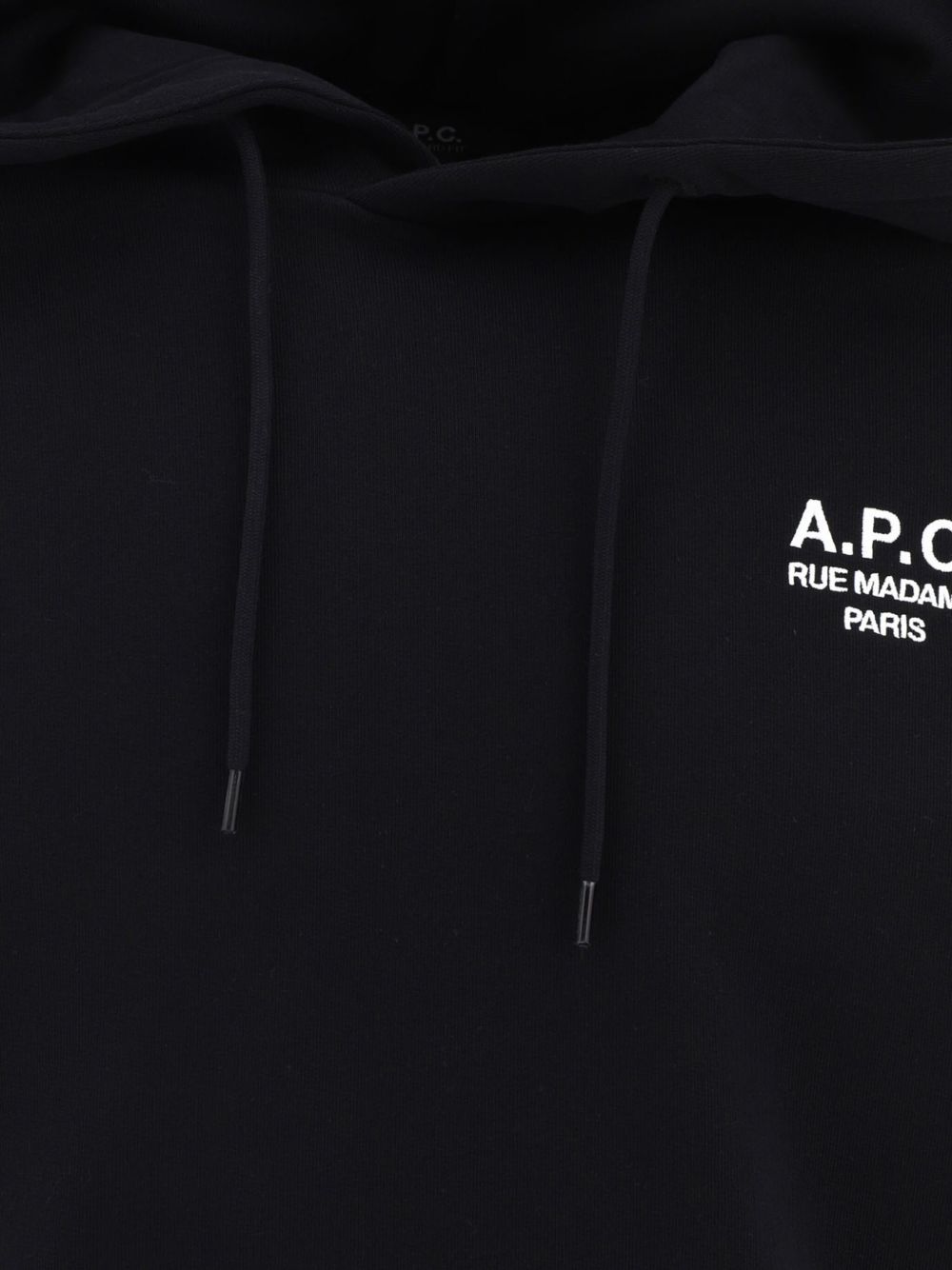 A.P.C PARIS - Hoodie Standart Rue Madame Gots Noir