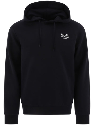 A.P.C PARIS - Hoodie Standart Rue Madame Gots Noir