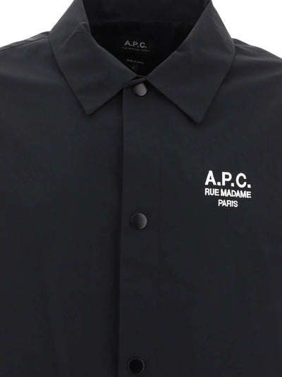 A.P.C. PARIS - Surchemise Regis à logo brodé