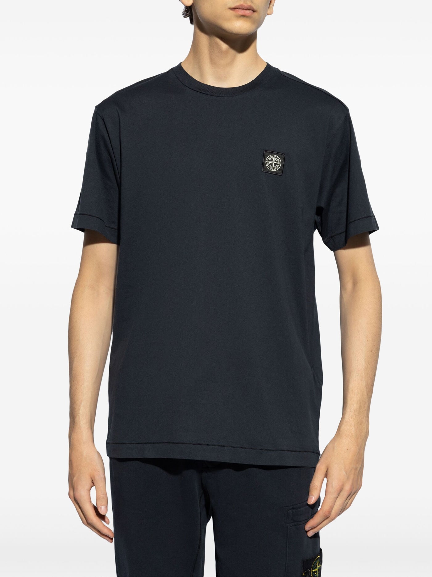 Stone Island - Compass-patch coton T-shirt