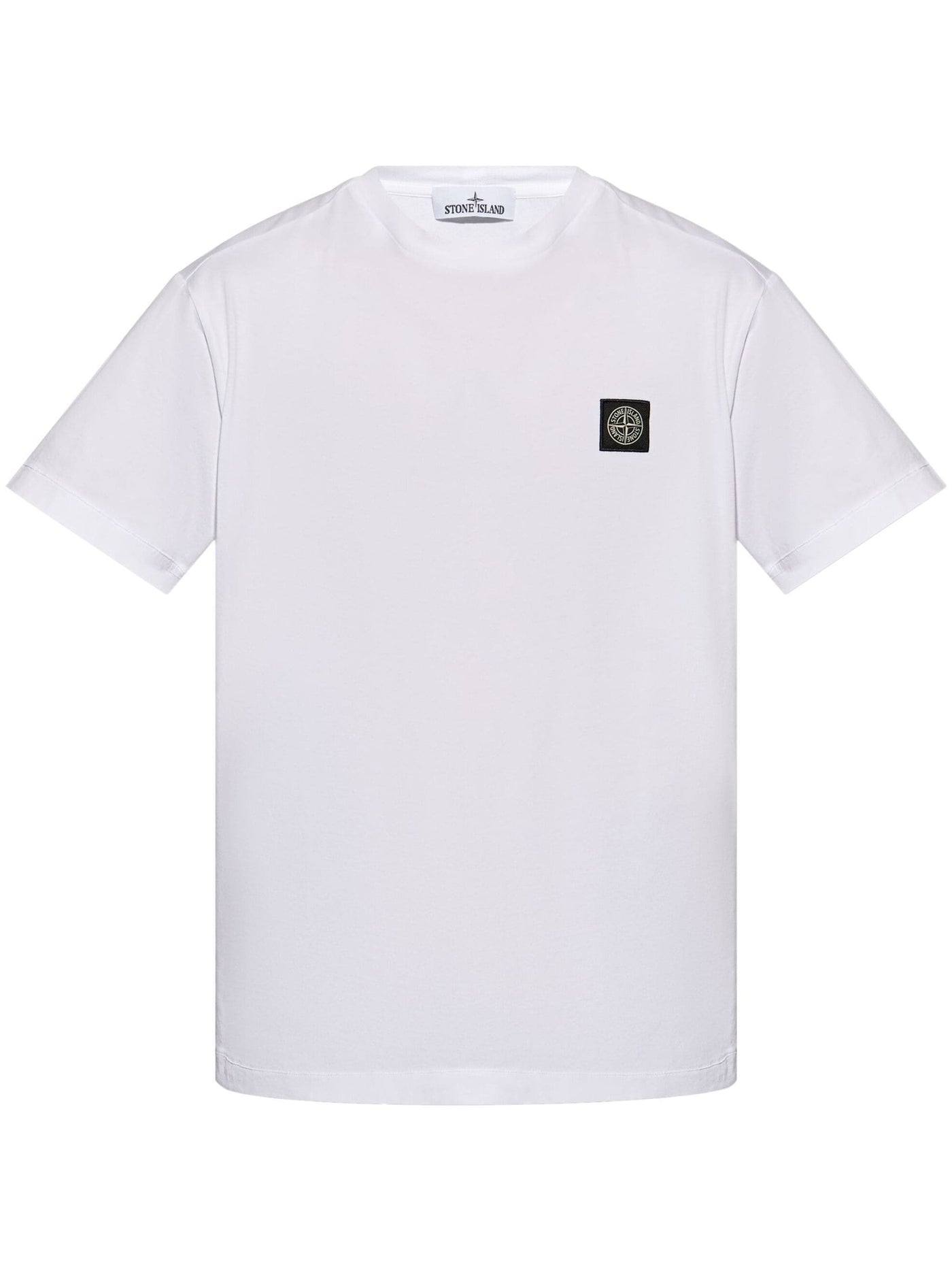 STONE ISLAND - t shirt blanc