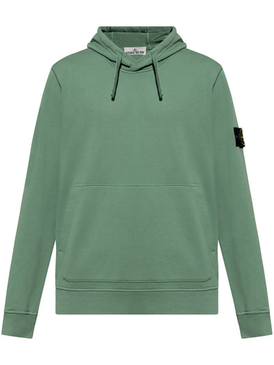 Stone Island - Sweat à capuche Vert sauge