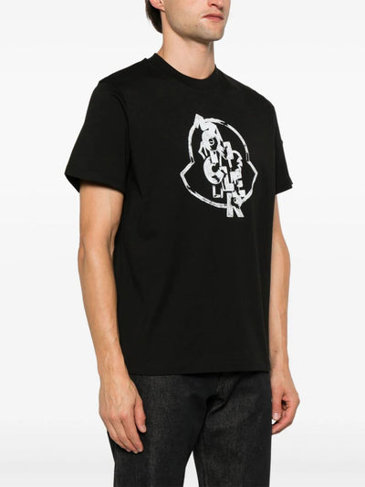 Moncler t-shirt à logo imprimé