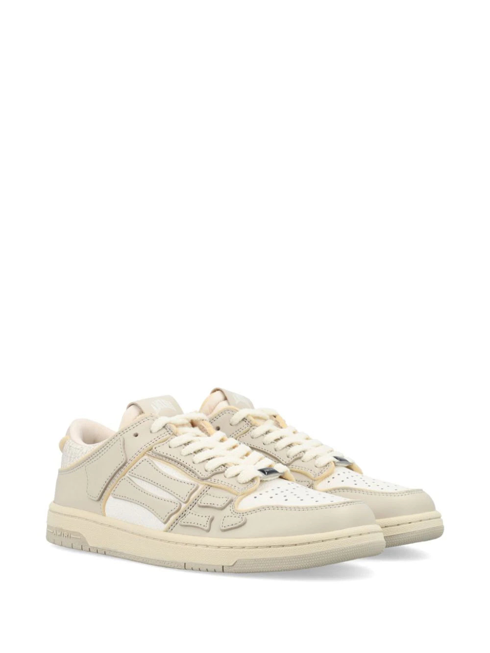 AMIRI baskets Collegiate Skel en cuir