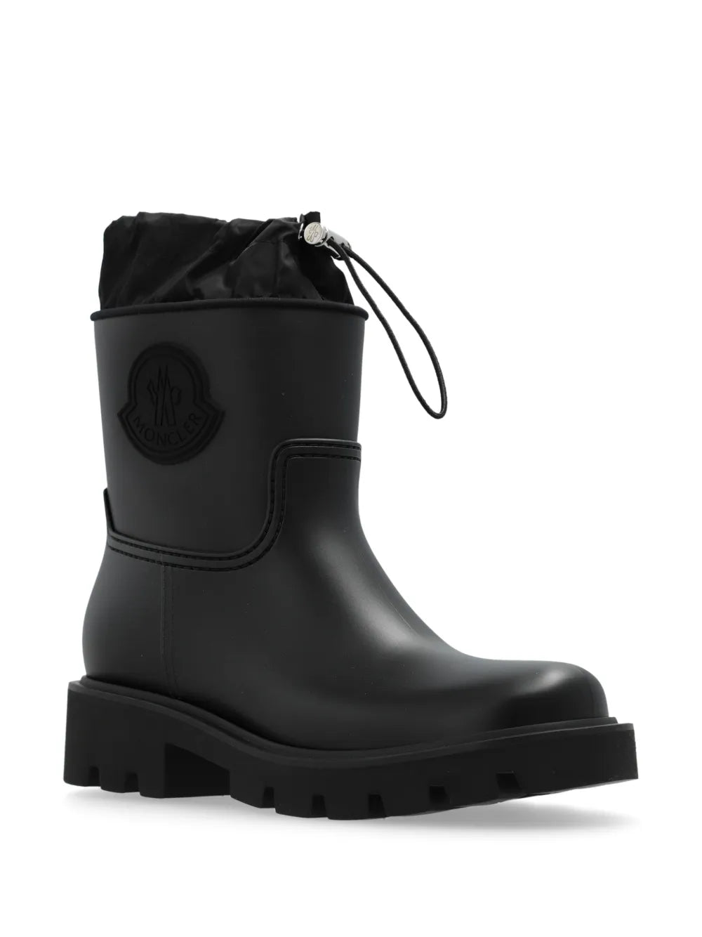 MONCLER - Kickstream Rain Boots Noir