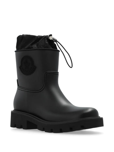 MONCLER - Kickstream Rain Boots Noir