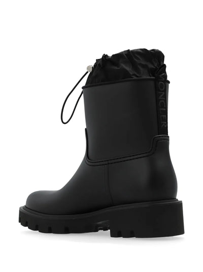 MONCLER - Kickstream Rain Boots Noir
