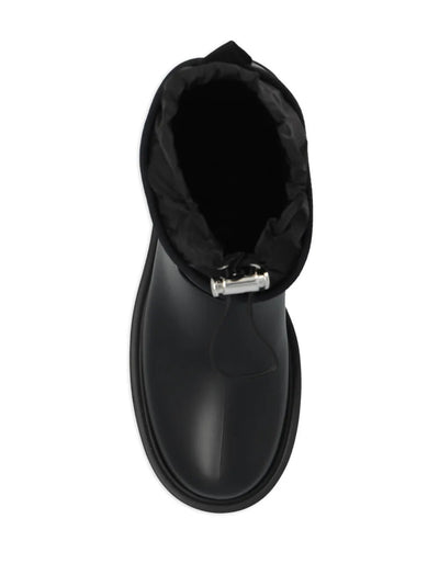 MONCLER - Kickstream Rain Boots Noir