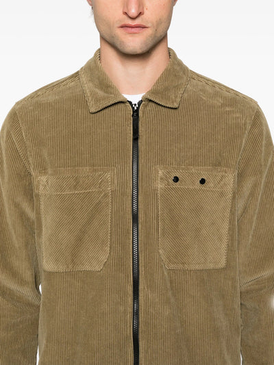 STONE ISLAND - SURCHEMISE EN VELOURS COTELÉ