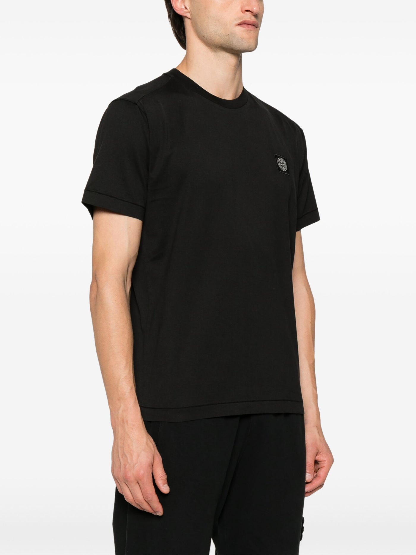 Stone Island - Compass-patch coton T-shirt