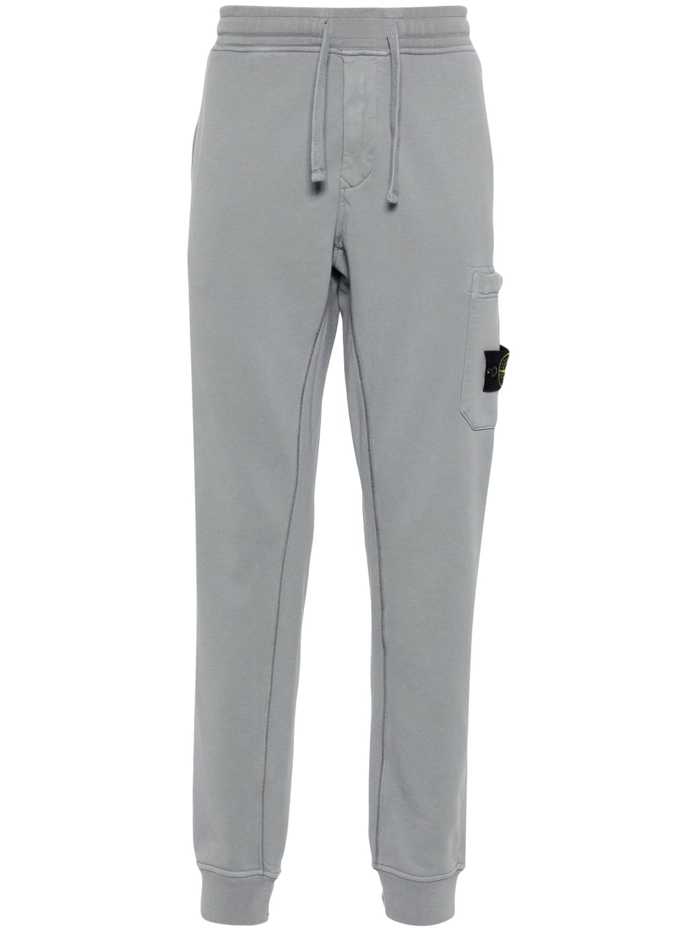 Stone Island - Pantalon de jogging gris médium