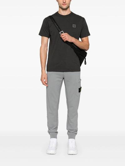 Stone Island - Pantalon de jogging gris médium