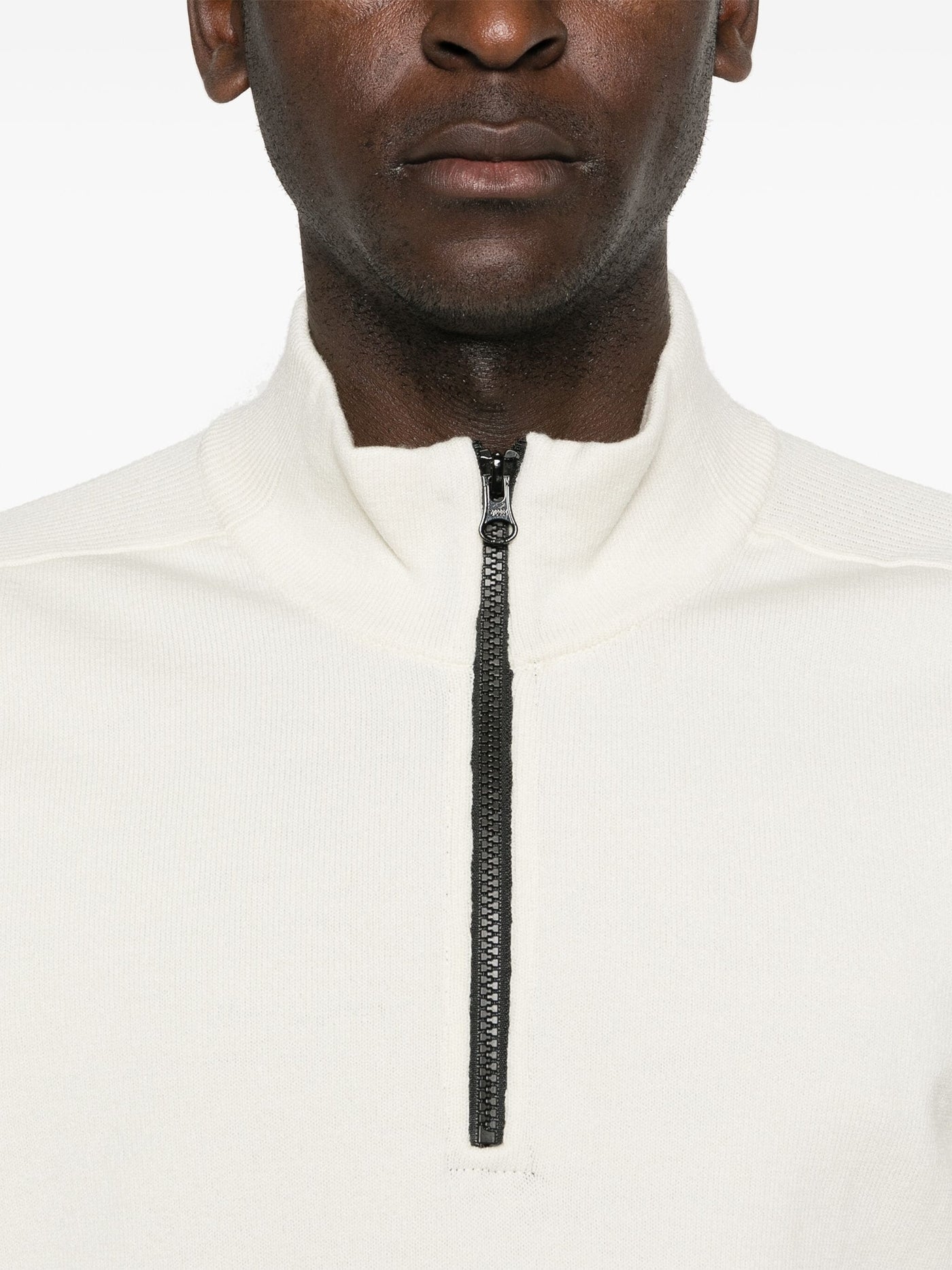 Stone Island - Half zip en laine