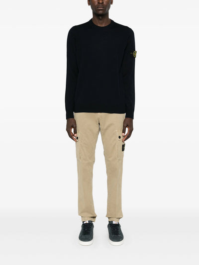 Stone Island - Pantalon cargo slim biscuit