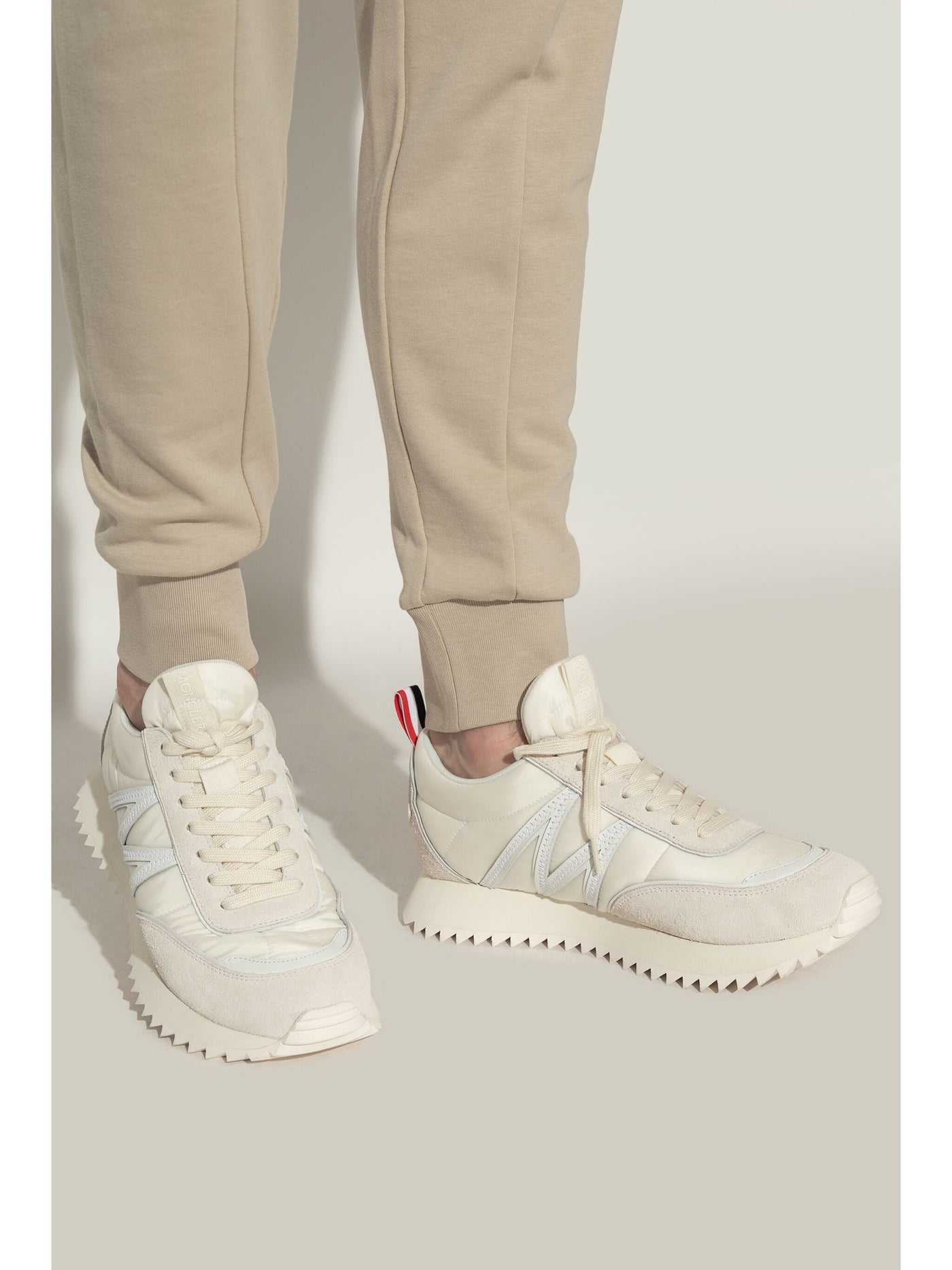 MONCLER - Sneakers Pacey Blanche