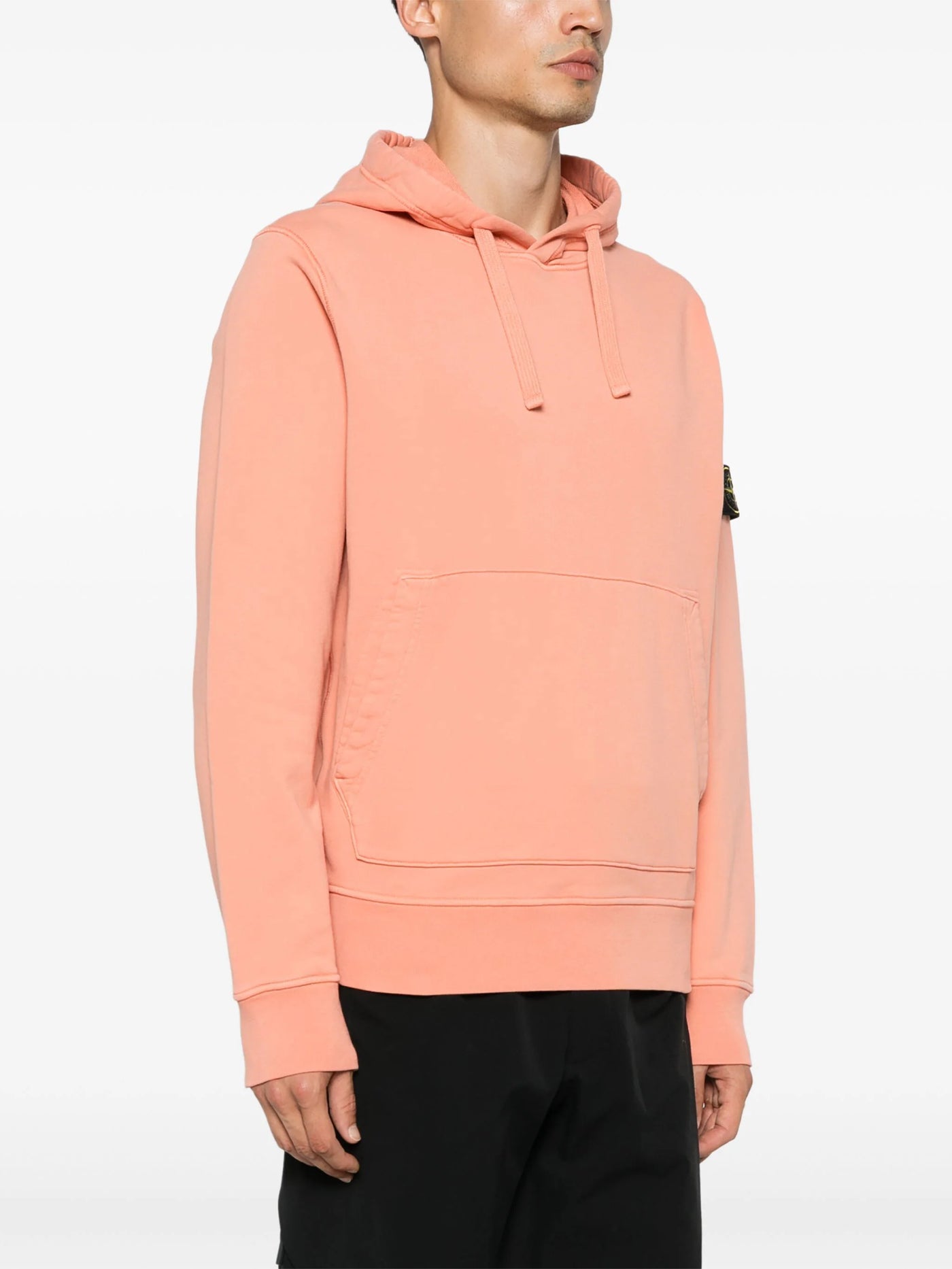 Stone Island - Sweat à capuche orange