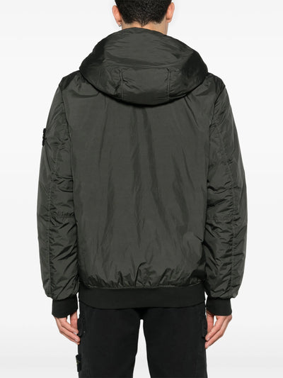 STONE ISLAND - VESTE A CAPUCHE CRINKLE