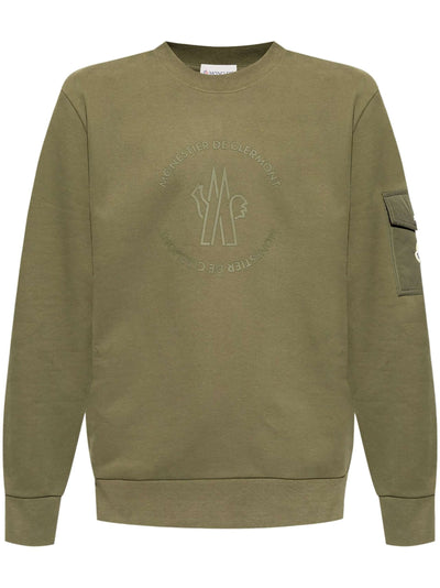 MONCLER GRENOBLE - Sweatshirt Kaki