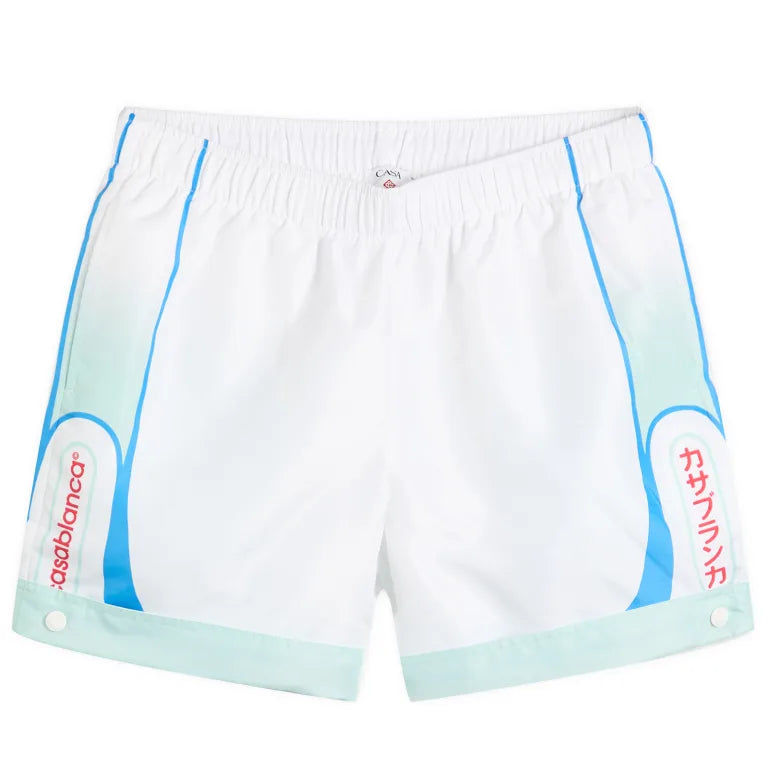 CASABLANCA - Short de bain Fuji Dream