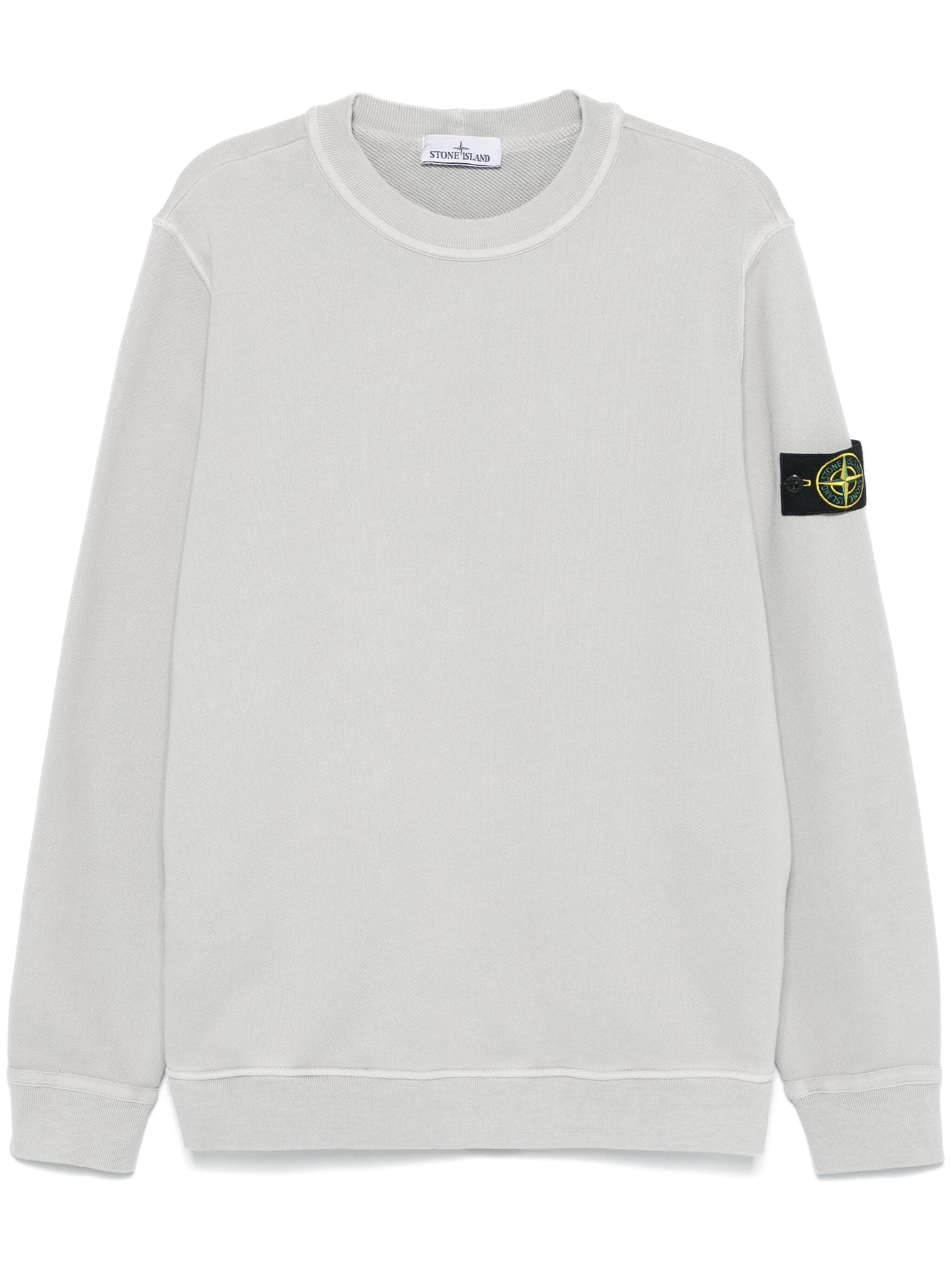 STONE ISLAND - Crewneck à poche gris