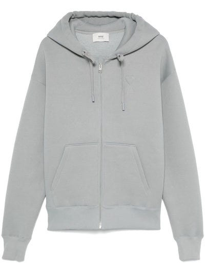 AMI PARIS - HOODIE A FERMETURE ZIPPÉE