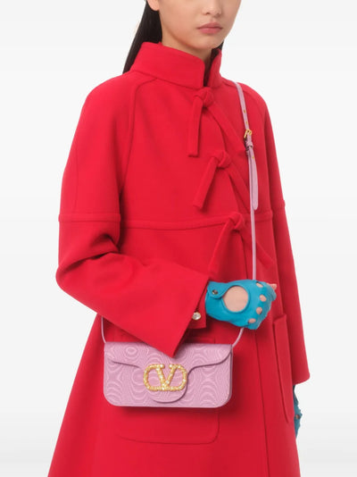 VALENTINO GARAVANI - Pochette loco rose