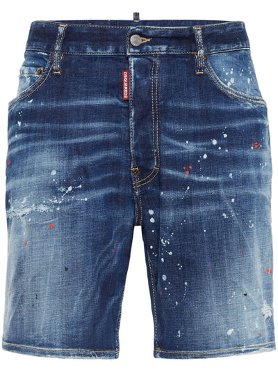 DSQUARED2 - short à effet taches de peinture