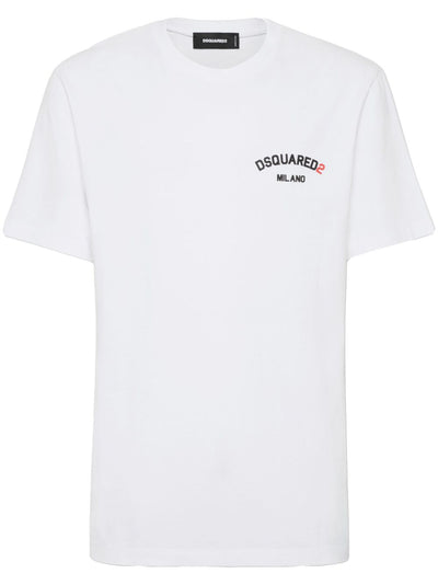 DSQUARED2 - t-shirt à logo brodé