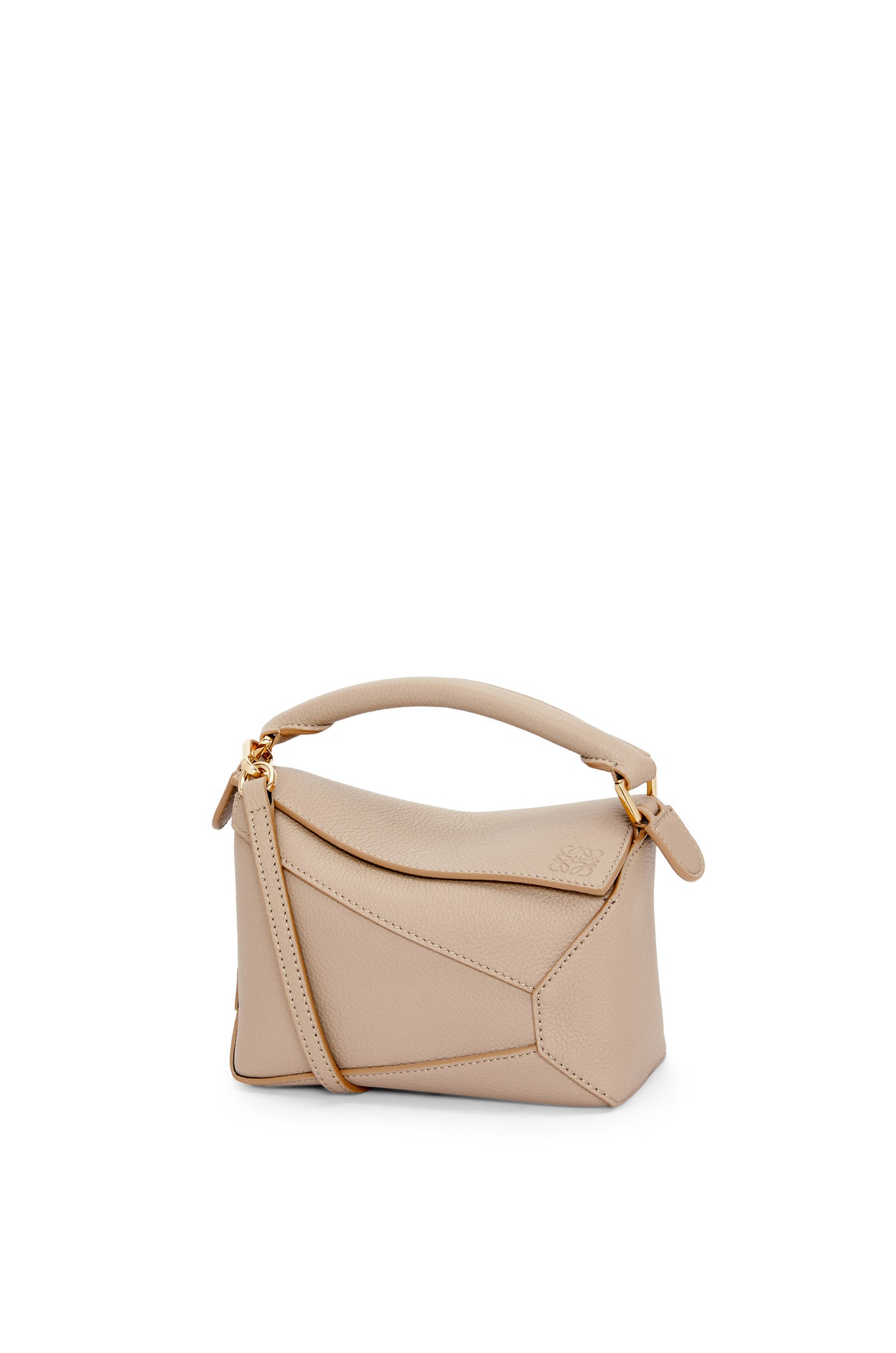 LOEWE - Mini sac Puzzle en cuir de veau grainé souple