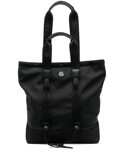 MONCLER - sac à main en tissu imperméable