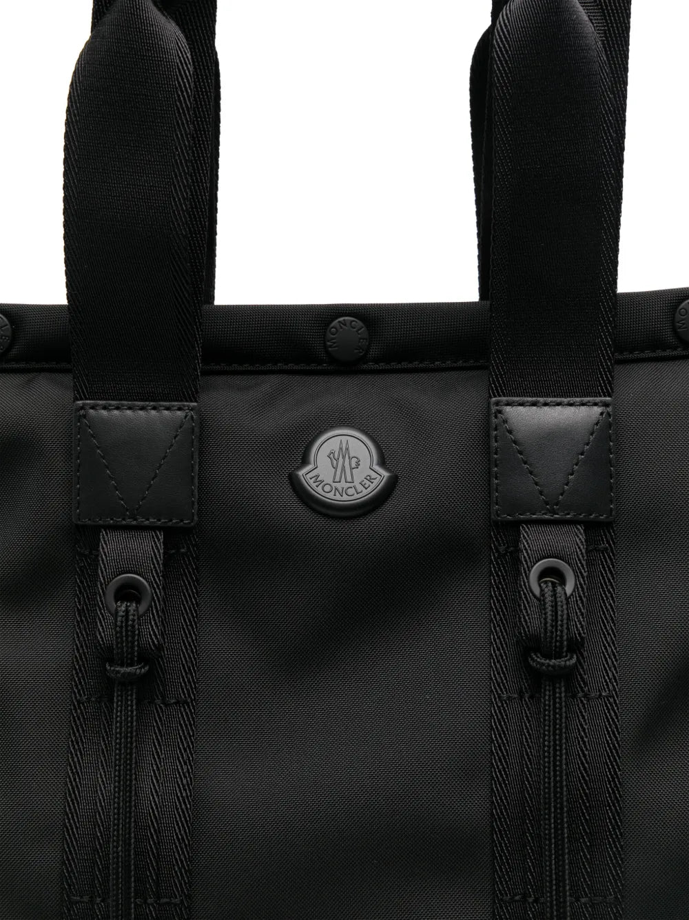 MONCLER - sac à main en tissu imperméable