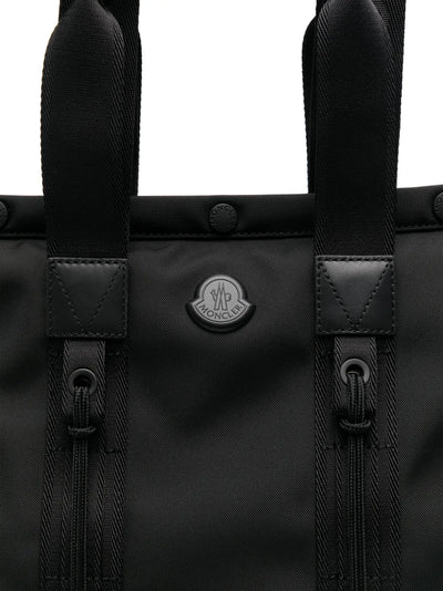 MONCLER - sac à main en tissu imperméable