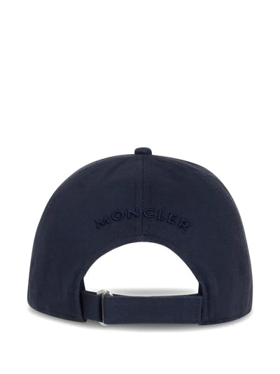 MONCLER - casquette en gabardine