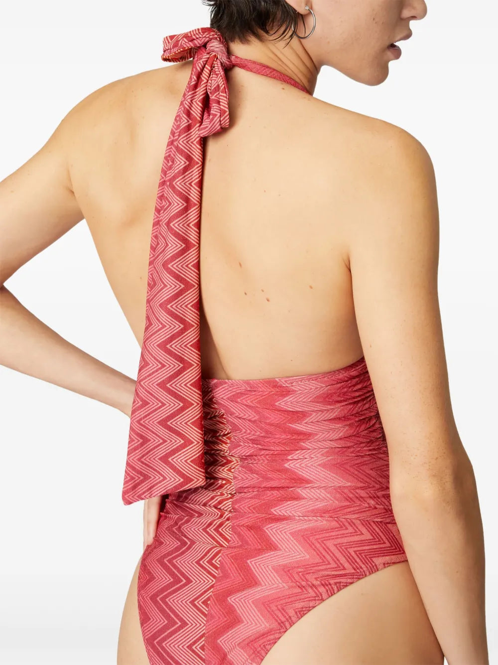MISSONI -maillot de bain à imprimé zig-zag