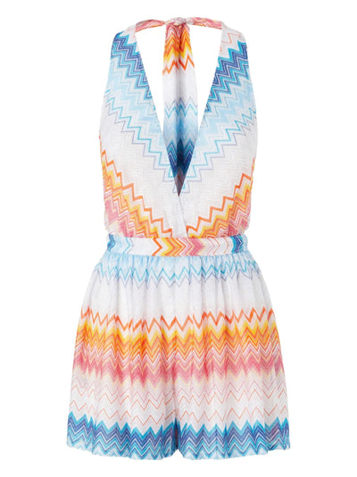 MISSONI - combishort à motif zigzag