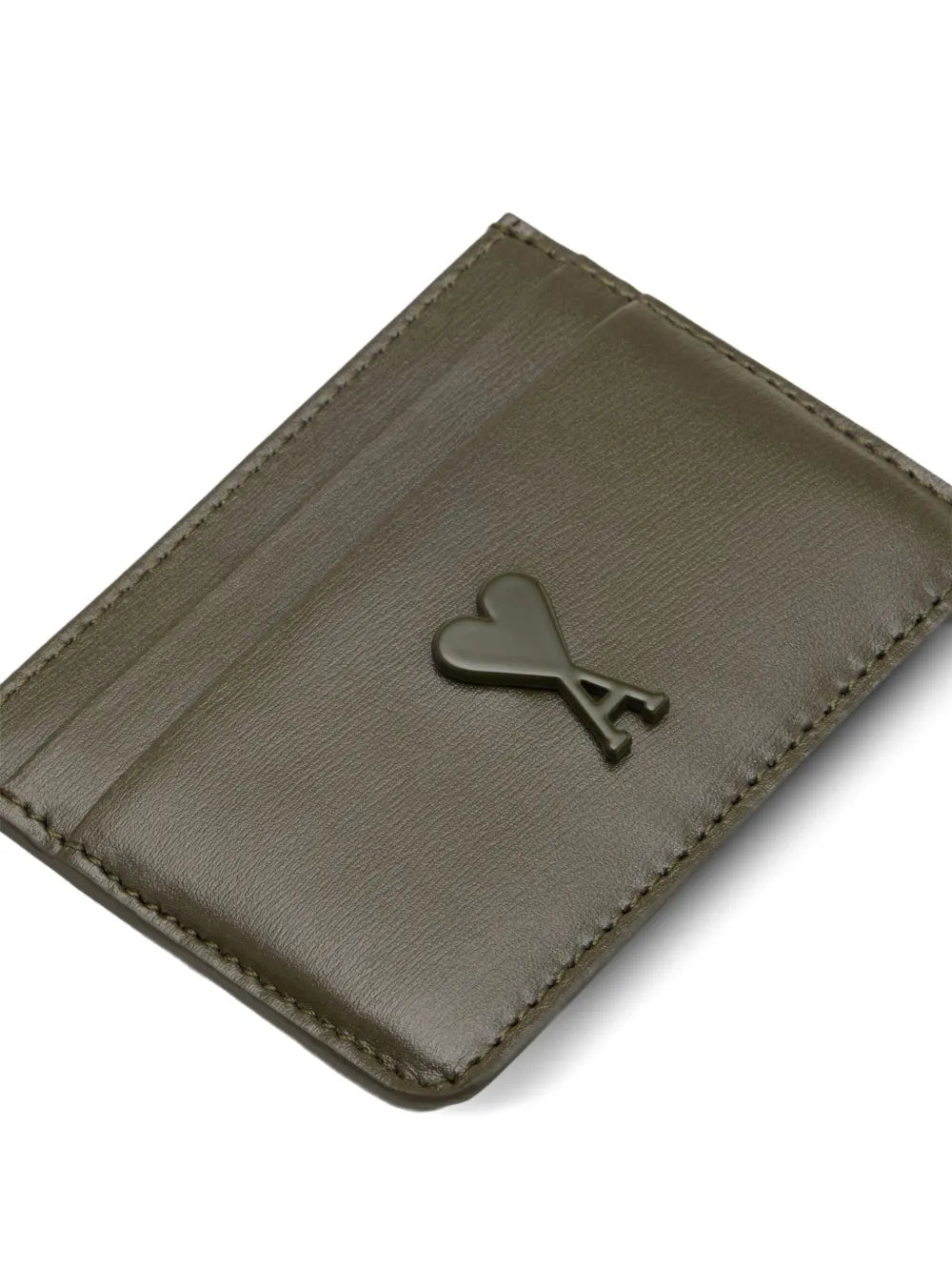 AMI PARIS - PORTE-CARTES EN CUIR
