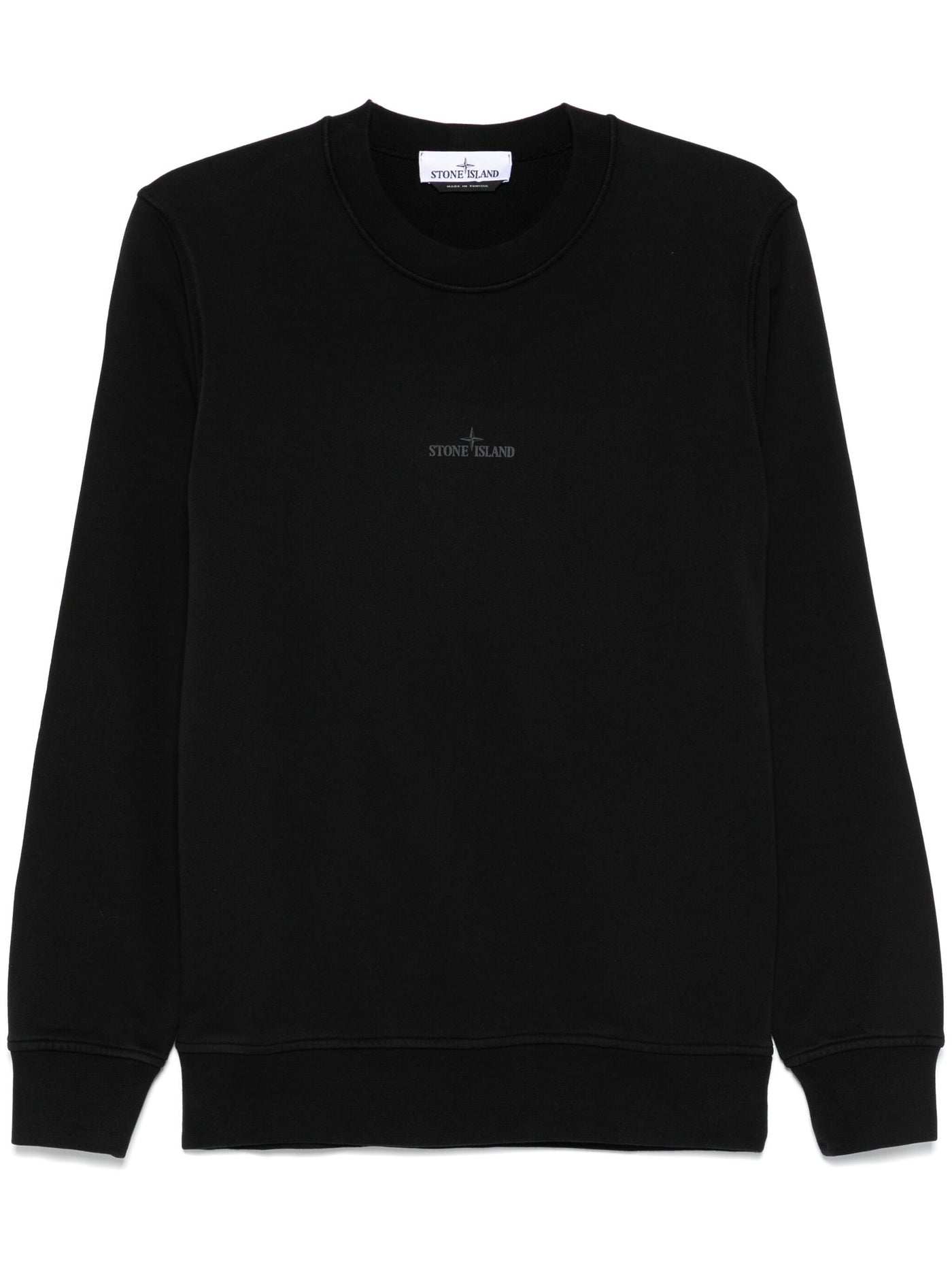 STONE ISLAND - Crewneck imprimé au dos