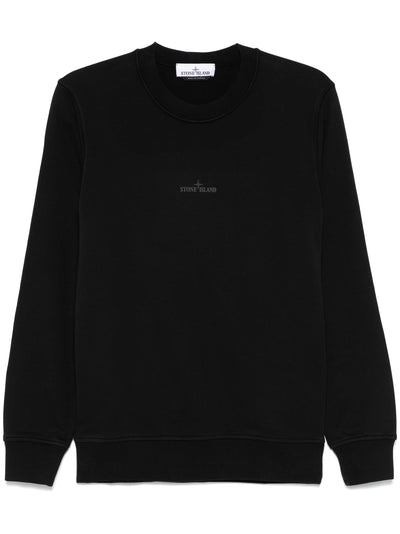 STONE ISLAND - Crewneck imprimé au dos