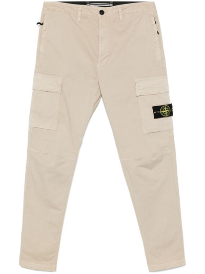 Stone Island - Compass badge tapered pantalon