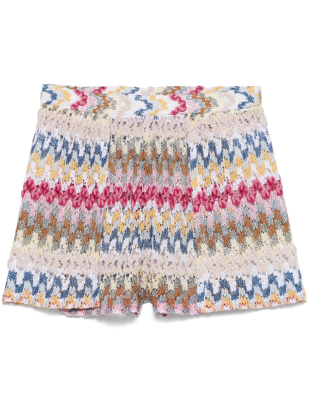 MISSONI - short court à motif zig-zag