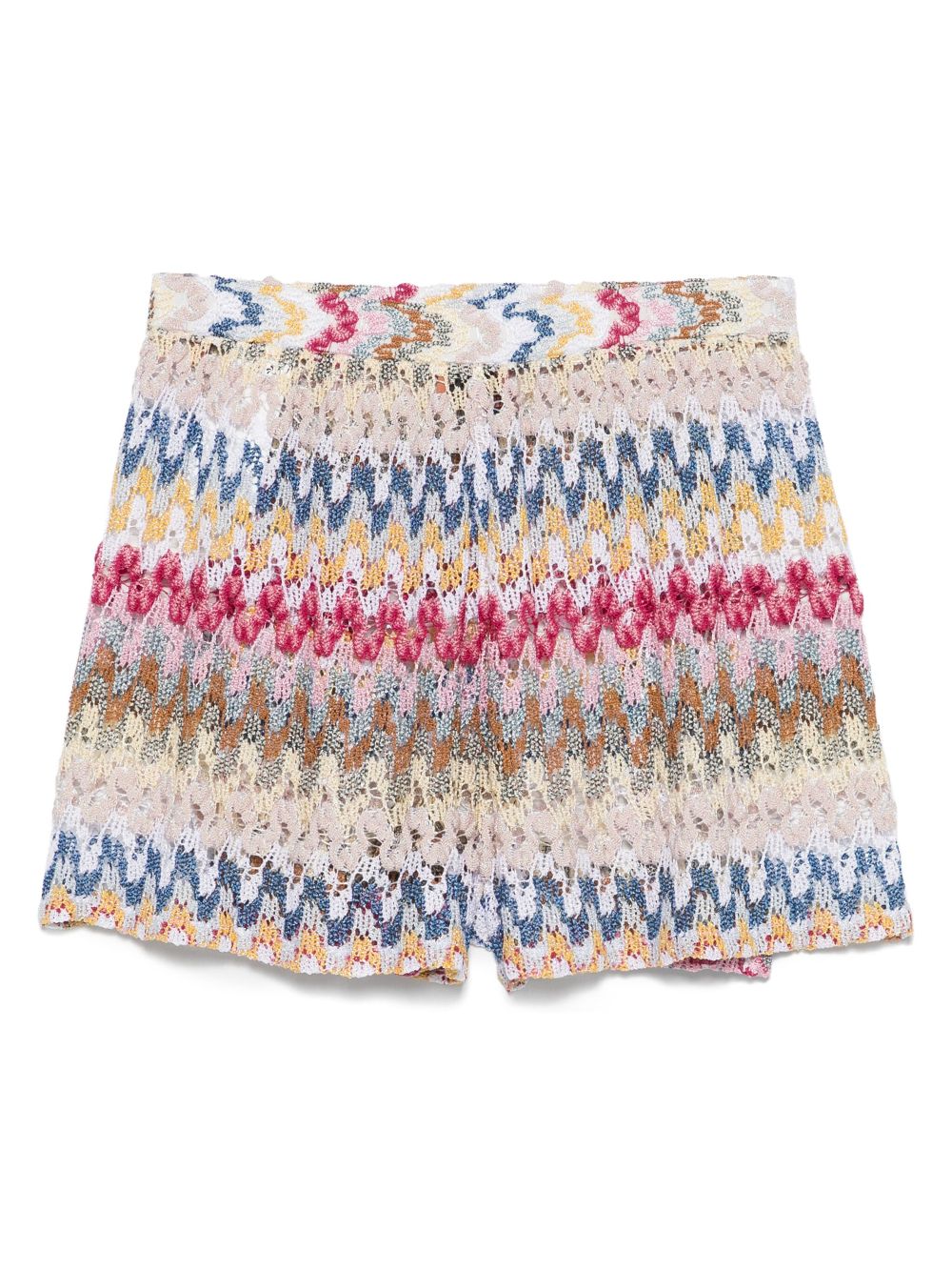 MISSONI - short court à motif zig-zag